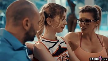 Play Coaching partners fuck teenage cheerleaders