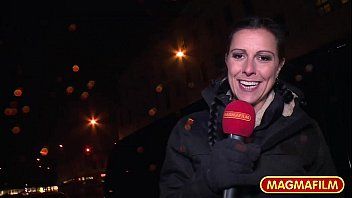 Play Xnxx with a TV presenter who is fucked at night