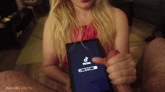 Redă GF blondă își smulge iubitul la dansul TikTok