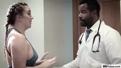 Play Black Cock Doctor Pounding Patient's Big Ass in Anal Porn