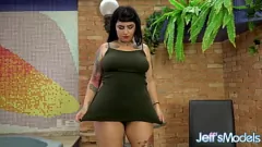 Odtwórz Pulchna BBW Alana Kralissa rozkoszuje się seksem analnym