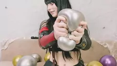 Redă Cosplay -ul obraznic al lui Tifa Lockhart: Dirty Talk, Balloon Play și Shocking Pop!