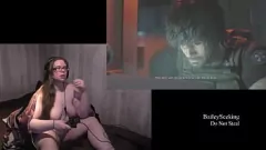 Redă Nude Resident Evil 3 se joacă cu BBW Gamer Girl și țâțele ei mari