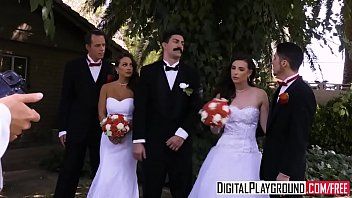 Play Crazy xxx scenes between the bride and her husband's boyfriend