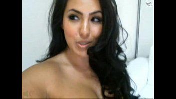 Web porn show with a young woman with big and excellent tits